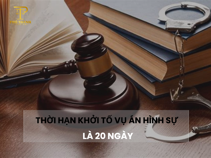 Thời hạn khởi tố vụ án hình sự là bao lâu?