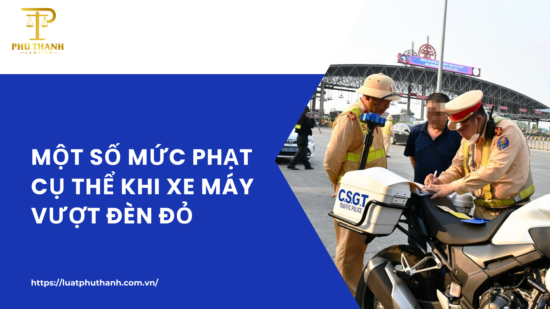 Xử phạt hành chính đối với hành vi xe máy vượt đèn đỏ 2025? 