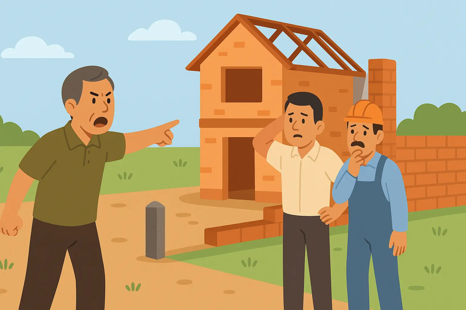 Có thể bị khởi tố hình sự khi xây nhà trên đất người khác không?