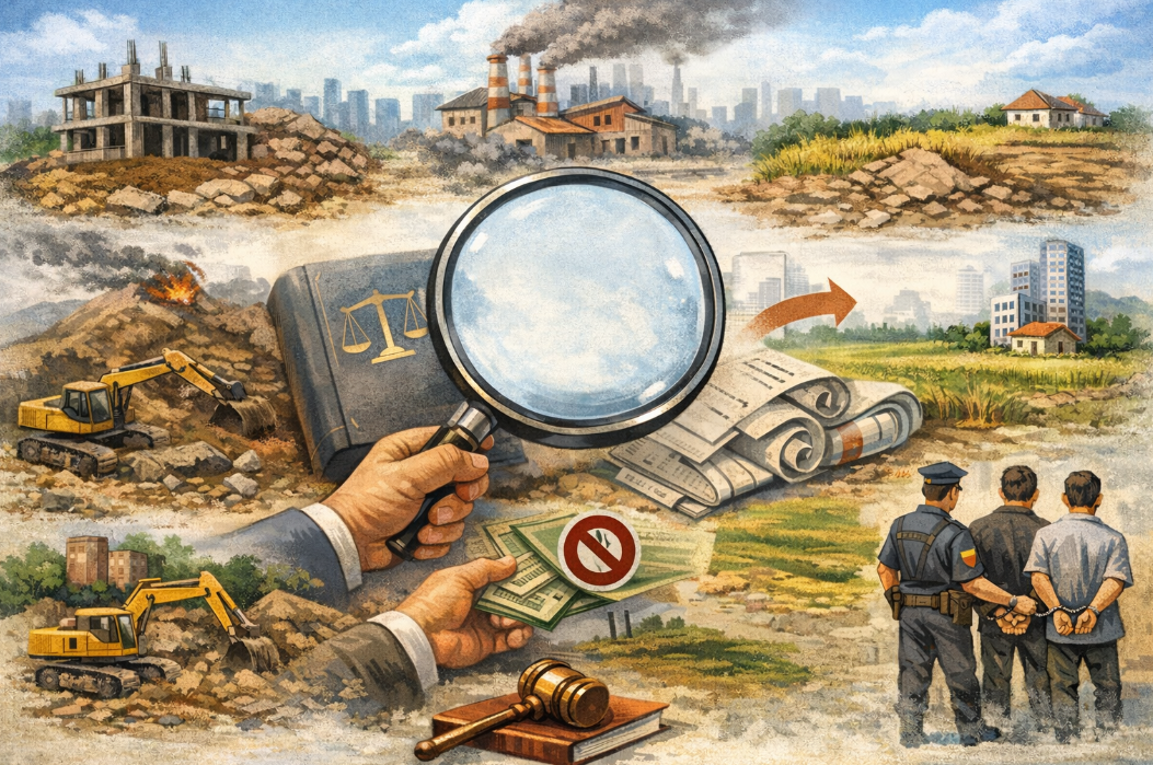 7 hành vi vi phạm về đất đai có thể bị khởi tố hình sự từ 25/01/2026