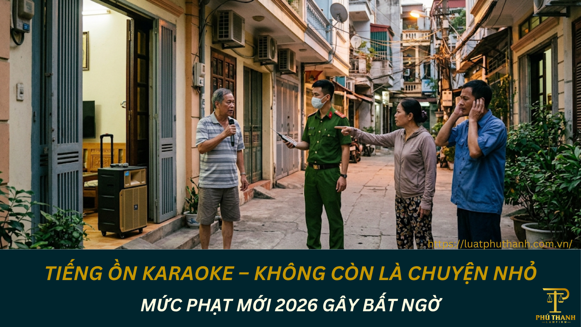 Tiếng ồn karaoke – không còn là chuyện nhỏ: Mức phạt mới 2026 gây bất ngờ