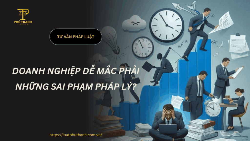 Doanh nghiệp dễ mắc phải những sai phạm pháp lý nào?