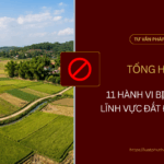Cảnh báo 11 hành vi bị cấm trong lĩnh vực đất đai năm 2026
