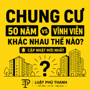 Chung cư 50 năm và chung cư vĩnh viễn khác nhau thế nào? Cập nhật mới nhất