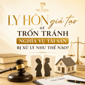 Ly hôn giả tạo để trốn tránh nghĩa vụ tài sản bị xử lý như thế nào?