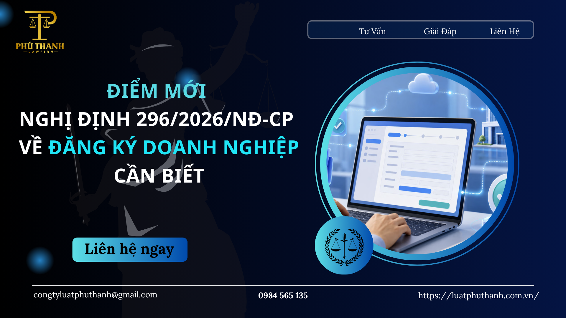 Điểm mới Nghị định 296/2026/NĐ-CP về đăng ký doanh nghiệp cần biết